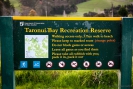 Taronui Bay access signage