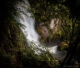 Waterfall in Stream at Buried Village Rotorua
