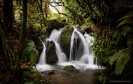 Waterfall in Stream at Buried Village Rotorua