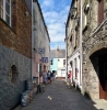 Narrow lanes of Mevagissey Harbour