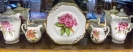 Spode china with Trelissick flowers