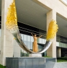 Entrance to the Golden Tulip Hotel