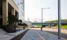 In front of Golden Tulip Hotel