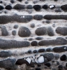 Shoreline rock patterns on the Mangawhai Cliff Top Walkway