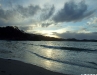 Otamure beach sunset