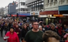 Anti-TPPA march George Street Dunedin