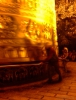 Prayer drum Golden Temple Yunnan