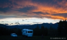 Sunset near Hanmer Springs