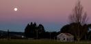 Sunset at A & P Showgrounds Mosgiel