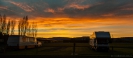 Sunrise at A & P Showgrounds Mosgiel