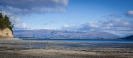 Lake Hawea township from Timaru Creek