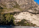 Bluffs above Timaru Creek