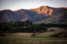 Hawea Flat on dusk