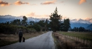 Hawea Flat on dusk