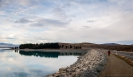 Back across the Lake Pukaki dam