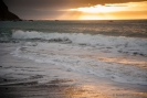 Setting sun - Okarito Beach
