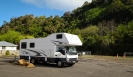 Suzi motorhome at Woodhaugh