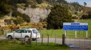 Waipu Caves road sign