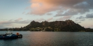Mt Manaia from Marsden Point wharf