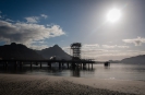Marsden Point Wharf at entrance to Whangarei Harbour