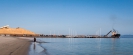 Marsden Point wharf - for wood chips and logs and containers and ...