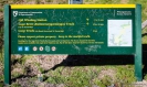 Whangamumu Harbour walk sign